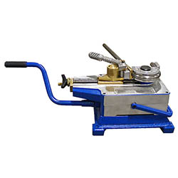 Ercolina Bench Top Tube Bender with Three Speed Manual Operation, Sliding Degree Wheel Bends To 180 Degrees